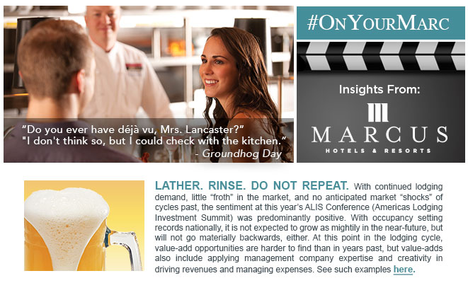 #OnYourMarc: Insights from Marcus Hotels & Resorts 