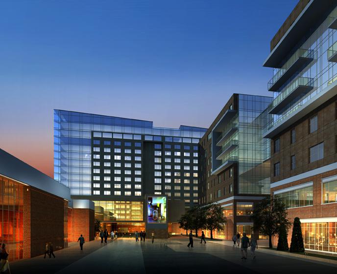 Omaha Marriott Outdoor Plaza