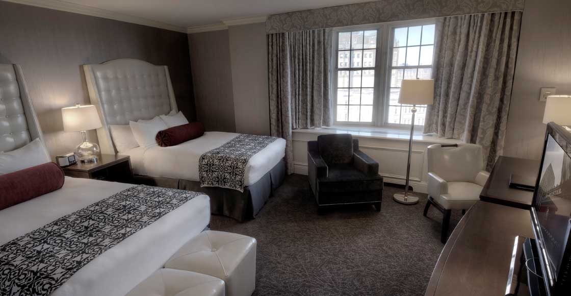 Milwaukee Hotel Room The Pfister Hotel Downtown Milwaukee